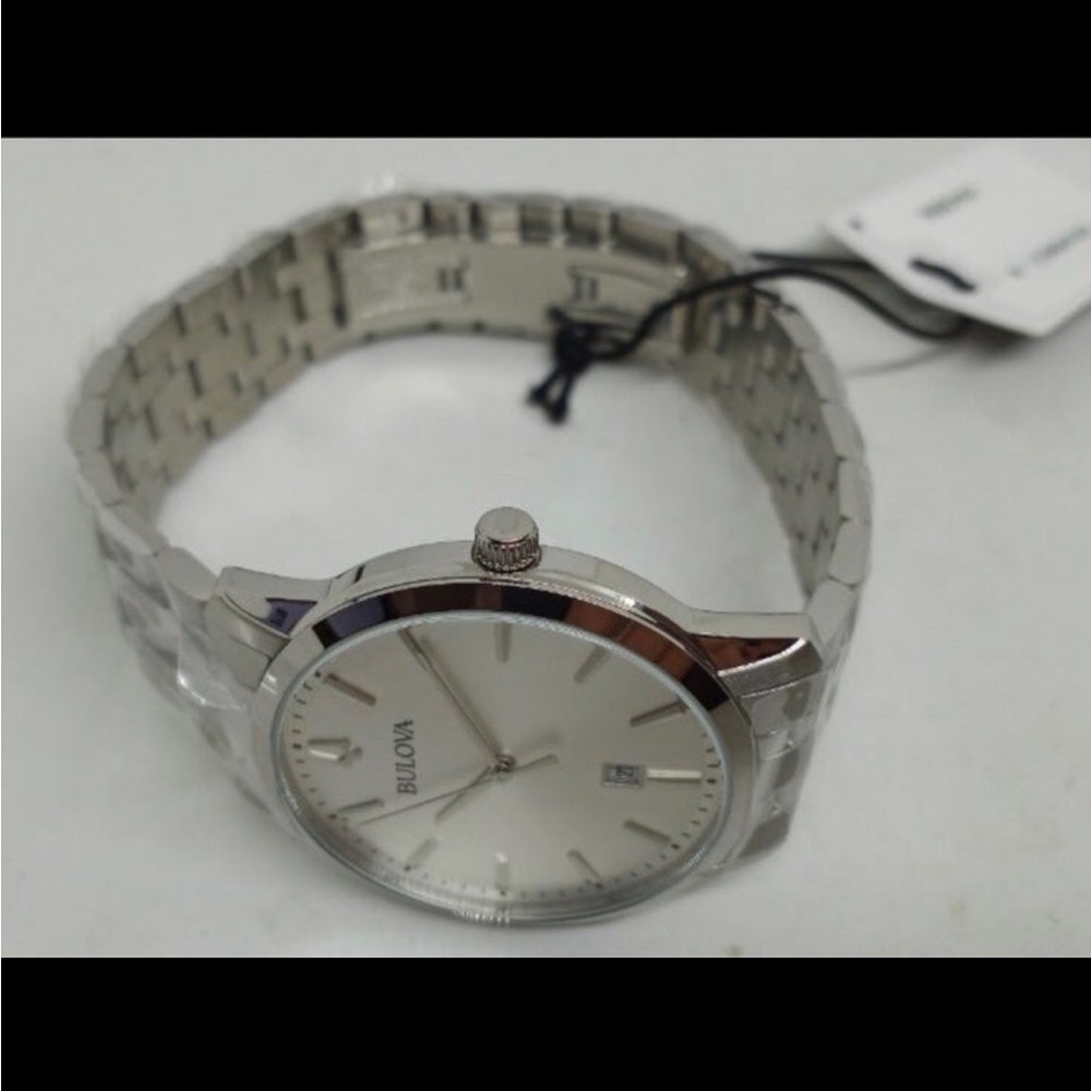 New Bulova Watch Men  Qualtz Sutton 96B342 Men’s 40mm Date Works NWT. - Picture 7 of 15